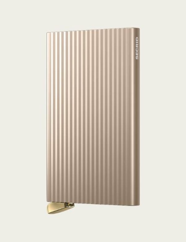 Secrid Premium Cardprotector Fluted For Magsafe Cashmere  (CFFM-cashmere) - Caramel (Sint-Job-in-’t-Goor)