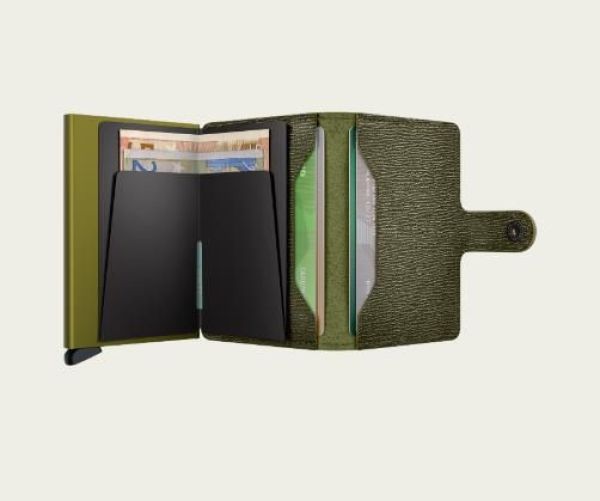 Secrid Miniwallet Crisple Kelp  (MC-kelp) - Caramel (Sint-Job-in-’t-Goor)