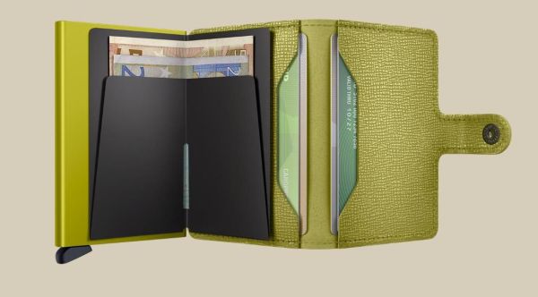 Secrid Miniwallet Crisple Lime  (MC-LIME) - Caramel (Sint-Job-in-’t-Goor)