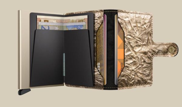 Secrid Miniwallet Crunch Gold  (MCR-GOLD) - Caramel (Sint-Job-in-’t-Goor)