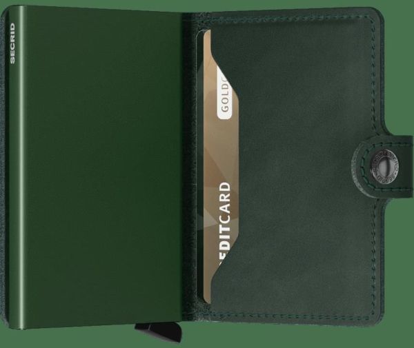 Secrid Miniwallet Green  (M-GREEN) - Caramel (Sint-Job-in-’t-Goor)