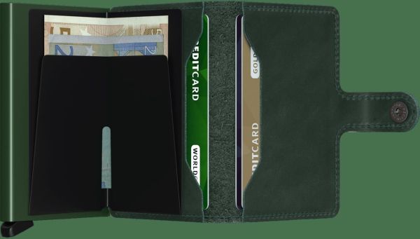 Secrid Miniwallet Green  (M-GREEN) - Caramel (Sint-Job-in-’t-Goor)