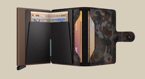 Secrid Miniwallet Jungle Brown  (MJU-BROWN ) - Caramel (Sint-Job-in-’t-Goor)