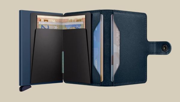 Secrid Miniwallet Original Navy-Navy  (M-NAVY-navy) - Caramel (Sint-Job-in-’t-Goor)