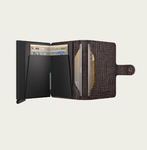 Secrid Miniwallet Palmellato Brown  (MPLM-brown) - Caramel (Sint-Job-in-’t-Goor)