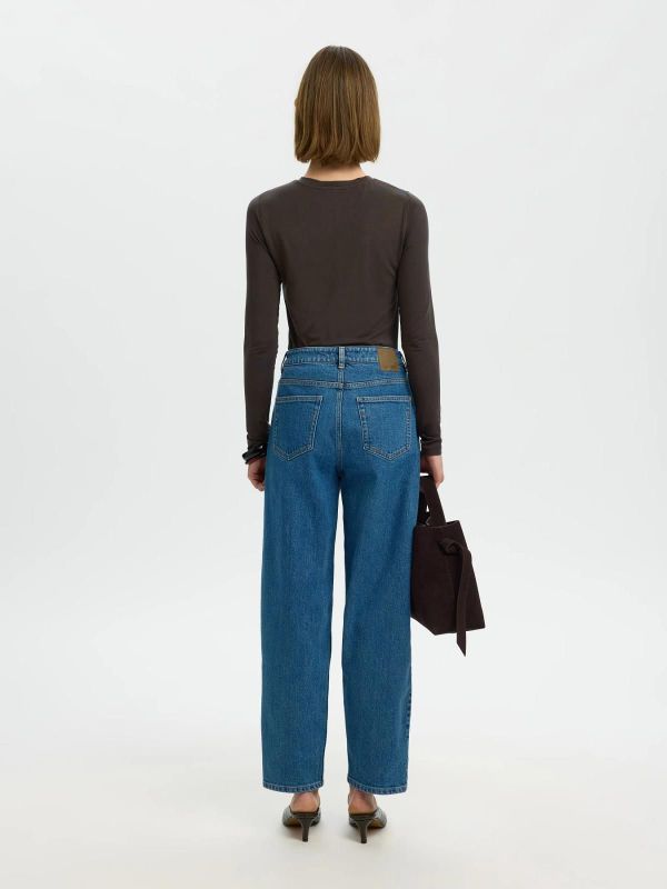 SLW Manja LS O-Neck Delicioso  (16094343 delicioso) - Caramel (Sint-Job-in-’t-Goor)