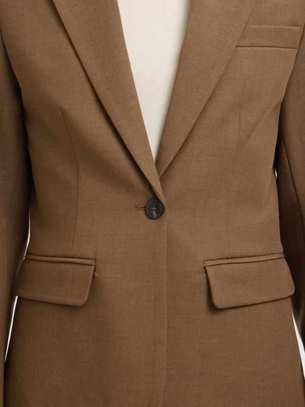 SLW Fitted Signe Blazer Toffee  (16101746 toffee ) - Caramel (Sint-Job-in-’t-Goor)
