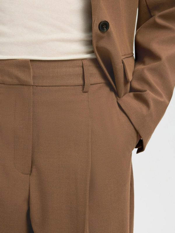 SLW Barrel Signe MW Pant Toffee  (16101748 toffee ) - Caramel (Sint-Job-in-’t-Goor)