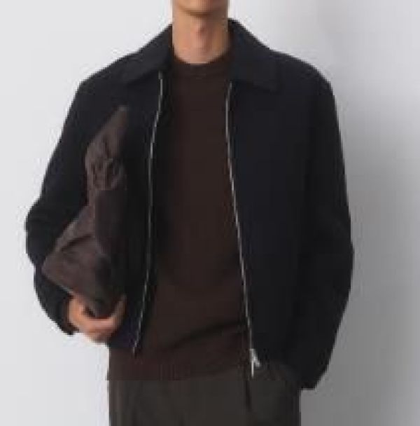 SLM Philip Wool Blend Jacket Delicioso - Donkerbruin  (16097824 delicioso) - Caramel (Sint-Job-in-’t-Goor)