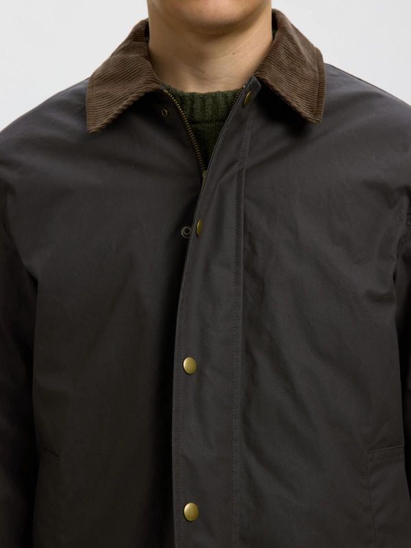 SLM Walter Waxed Cotton 2.0 Jacket Delicioso  (16097932 delicioso ) - Caramel (Sint-Job-in-’t-Goor)