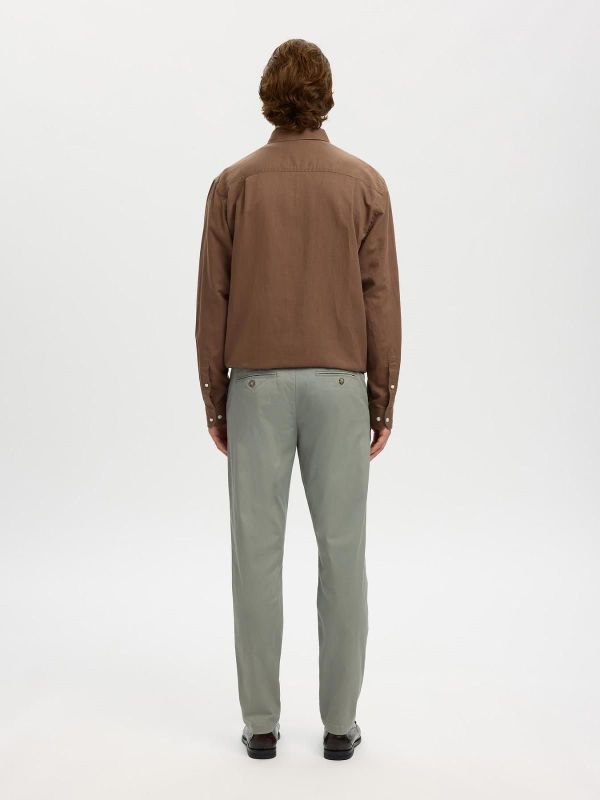 SLM 175-Slim New Miles Flex Pant Vetiver 