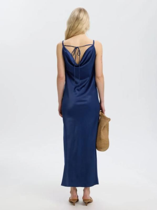 SLF Giona Slim Ankle Strap Dress Ocean Cavern  (16100646 OCEAN CAVERN) - Caramel (Sint-Job-in-’t-Goor)