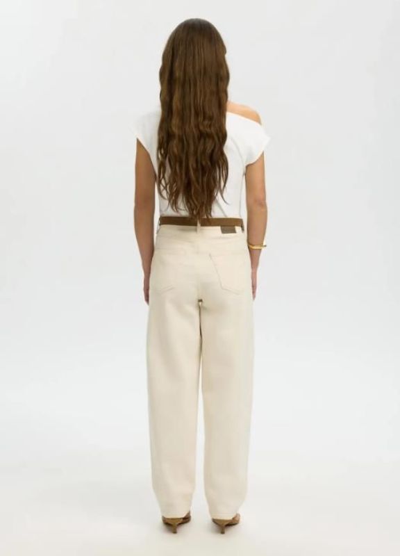 SLF Molly SS Top Bright White  (16100727 BRIGHT WHITE) - Caramel (Sint-Job-in-’t-Goor)