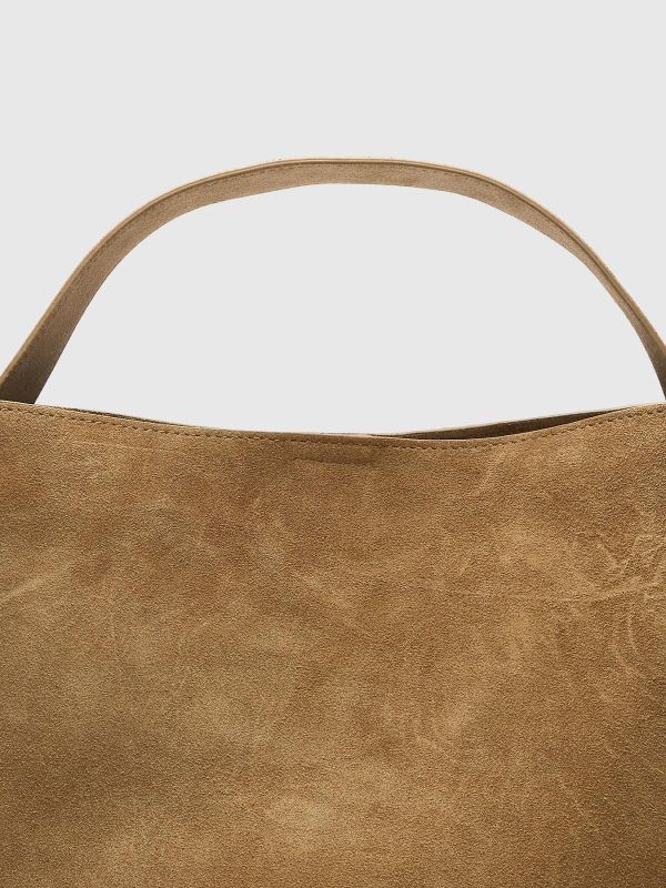 SLF Stella Medium Suede Bag Tan  (16101069 TAN) - Caramel (Sint-Job-in-’t-Goor)