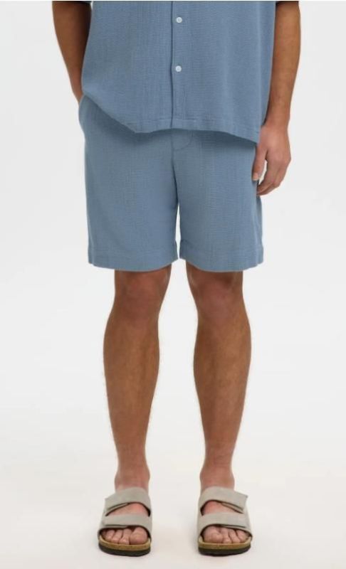 SLH Regcal Short Blue Mirage  (16101249 Blue Mirage) - Caramel (Sint-Job-in-’t-Goor)