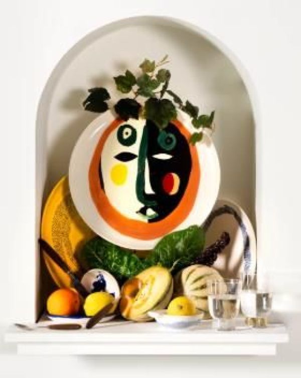 Serax Serveerbord Face Feast By Ottolenghi  (B8921007P) - Caramel (Sint-Job-in-’t-Goor)