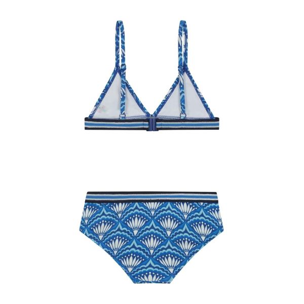 Shiwi Girls Luna Bikini Set Bohemian Peacock Sport Blue  (6423350306-608) - Caramel (Sint-Job-in-’t-Goor)