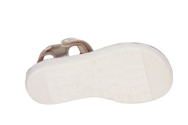 Shoopom Goa Salome Sandaal Goud  (GOA SALOME PLATINE MULTI) - Caramel (Sint-Job-in-’t-Goor)