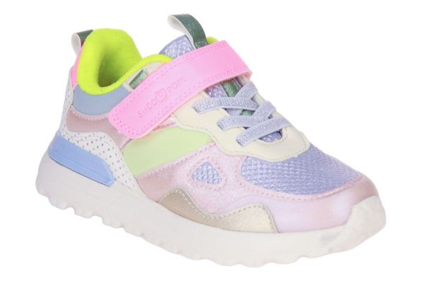 Shoopom Joggy Scratch Pastel Multi Sneaker  (JOGGY SCRATCH PASTEL) - Caramel (Sint-Job-in-’t-Goor)