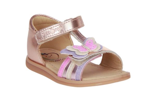 Shoopom Tity Fly Brons Sandaal  (TITY FLY COPPER) - Caramel (Sint-Job-in-’t-Goor)