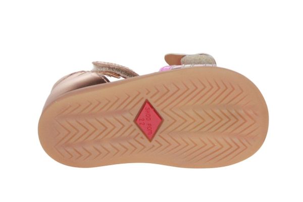 Shoopom Tity Fly Brons Sandaal  (TITY FLY COPPER) - Caramel (Sint-Job-in-’t-Goor)