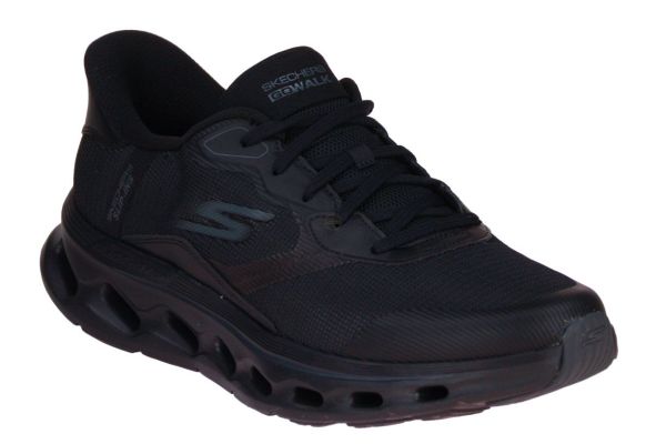 Skechers Slip-Ins Go Walk Glide Step 2.0 Black  (216660-BBK) - Caramel (Sint-Job-in-’t-Goor)