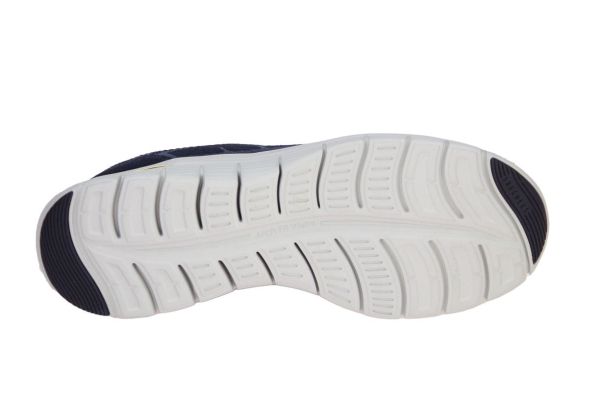 Skechers Arch Fit Vista Gleaming Navy Vegan  (104377-NVY) - Caramel (Sint-Job-in-’t-Goor)