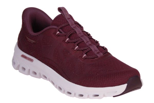 Skechers Slip-Ins Glide Step Elevate-Amaze Burgundy  (104750-BURG) - Caramel (Sint-Job-in-’t-Goor)
