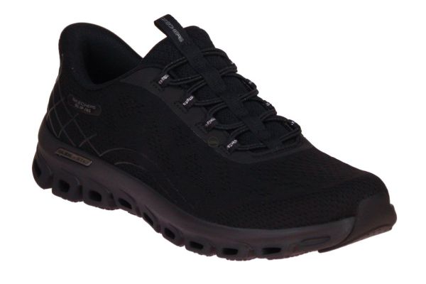 Skechers Slip-Ins Glide Step Elevate Amaze Black  (104750-BBK) - Caramel (Sint-Job-in-’t-Goor)