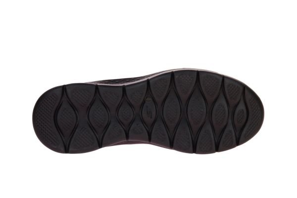 Skechers Slip-ins Go Walk Flex-Mali Zwarte Sneaker  (124837-BBK) - Caramel (Sint-Job-in-’t-Goor)