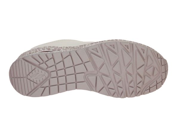 Skechers Uno Safari Time White/Leopard Sneaker  (155412-WHLD) - Caramel (Sint-Job-in-’t-Goor)