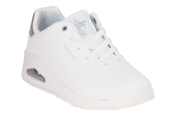 Skechers Uno Golden Air White/Silver  (177094-WSL) - Caramel (Sint-Job-in-’t-Goor)