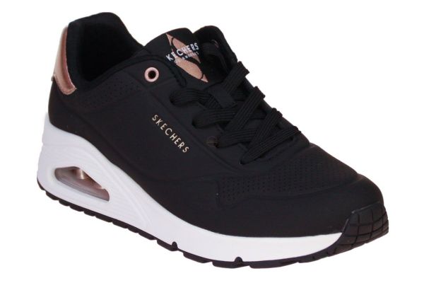 Skechers Uno Golden Air Black Sneaker  (177094-BLK) - Caramel (Sint-Job-in-’t-Goor)