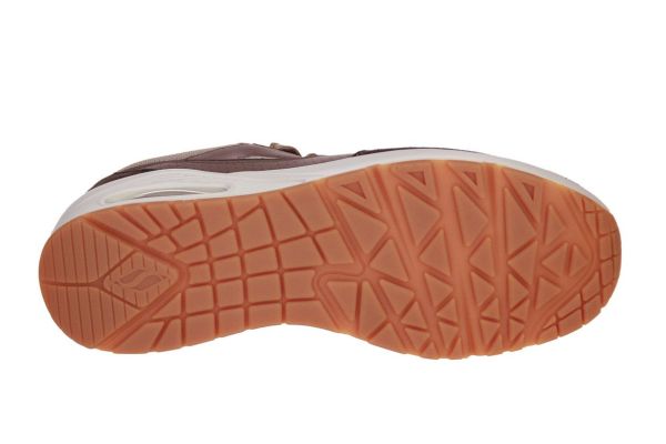 Skechers Uno Retro One Sneaker Bruin  (183020-BRN) - Caramel (Sint-Job-in-’t-Goor)