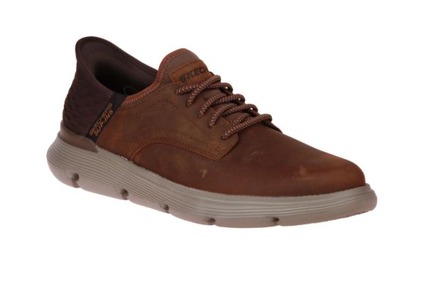 Skechers Garza Gervin Slip-Ins Bruin  (205046-CDB) - Caramel (Sint-Job-in-’t-Goor)