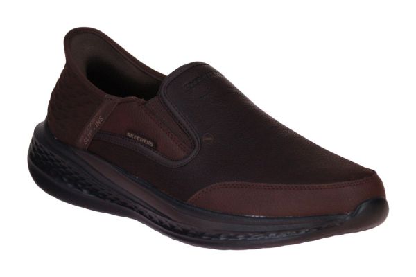 Skechers Slip-Ins Slade Coopers Red/Brown  (205237-RDBR) - Caramel (Sint-Job-in-’t-Goor)