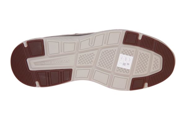 Skechers Slip-Ins Arch Fit Crosser Emeric Taupe Brown  (205340-TPBR) - Caramel (Sint-Job-in-’t-Goor)