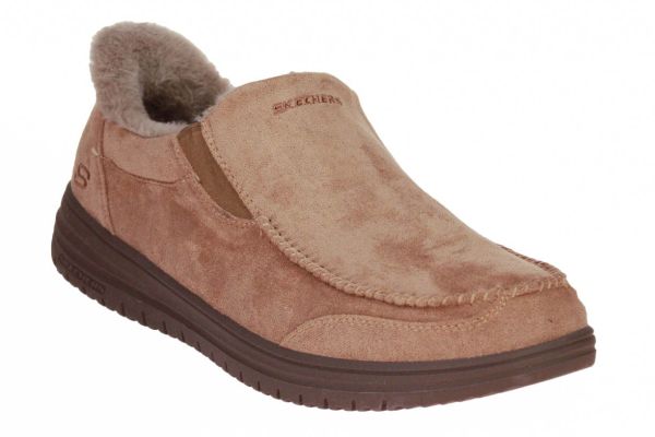 Skechers Murette Scofield Tan Pantoffel  (205606-TAN) - Caramel (Sint-Job-in-’t-Goor)