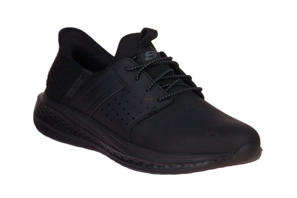 Skechers Slip-ins Slade Zachary Black  (210828-BBK) - Caramel (Sint-Job-in-’t-Goor)