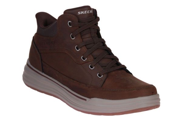 Skechers Slip-Ins Sterling Rogan Brown  (211233-BRN) - Caramel (Sint-Job-in-’t-Goor)