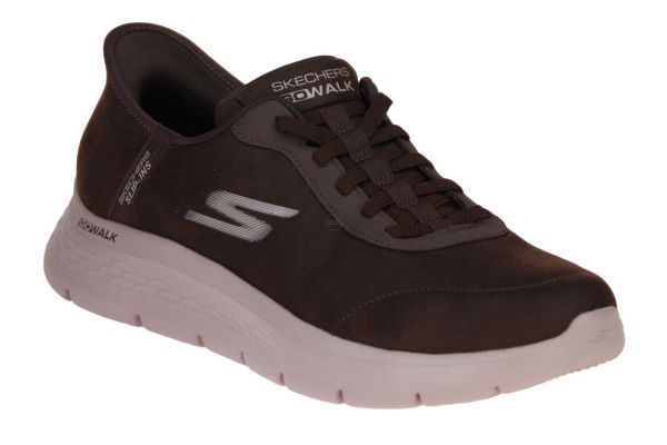Skechers Slip-Ins Go Walk Flex Smooth Motion Brown  (216326-BRN) - Caramel (Sint-Job-in-’t-Goor)