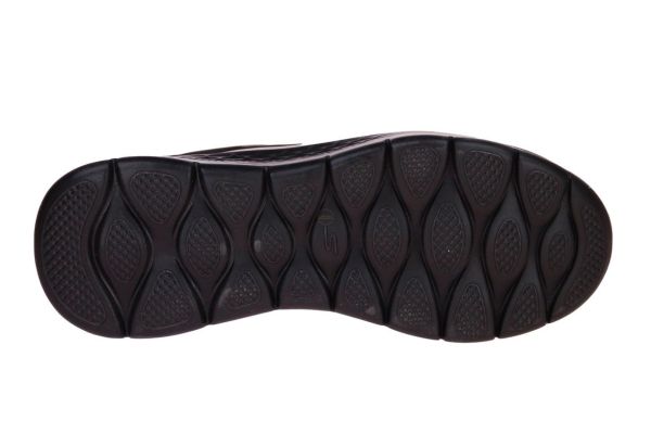 Skechers Slip-Ins Go Walk Flex Smooth Motion Black  (216326-BBK) - Caramel (Sint-Job-in-’t-Goor)