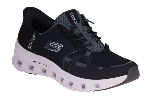 Skechers Slip-Ins Glide Step Pro Black-Charcoal Vegan  (150420-BKCC) - Caramel (Sint-Job-in-’t-Goor)