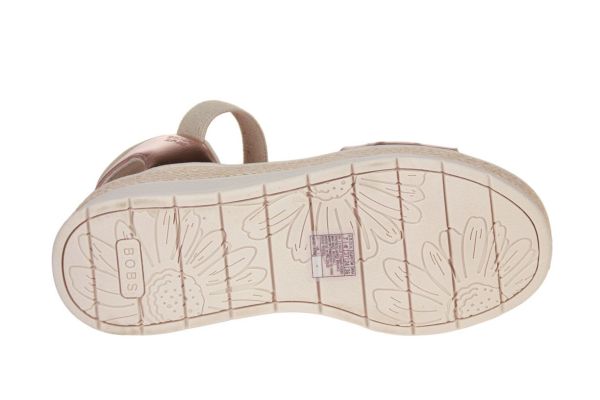 Skechers Slip-Ins Bobs Sun Ray Step Aside Rose Gold  (114415-RSGD) - Caramel (Sint-Job-in-’t-Goor)