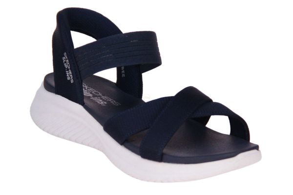 Skechers Slip-Ins Ultra Flex 3.0 Sandal Never Better Navy  (119975-NVY) - Caramel (Sint-Job-in-’t-Goor)