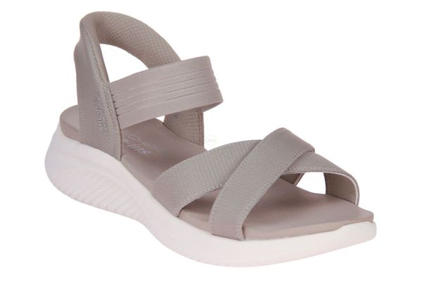 Skechers Slip-Ins Ultra Flex 3.0 Sandal Never Better Taupe  (119975-TPE) - Caramel (Sint-Job-in-’t-Goor)