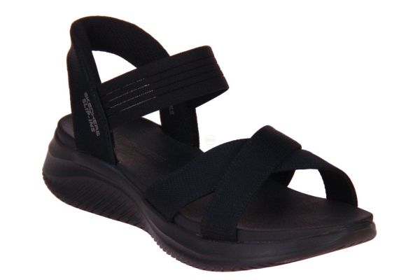 Skechers Slip-Ins Ultra Flex 3.0 Sandal Never Better Black  (119975-BBK) - Caramel (Sint-Job-in-’t-Goor)