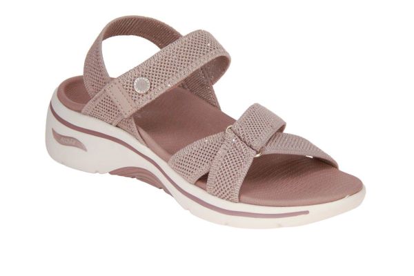 Skechers Go Walk Arch Fit 2.0 Sandal Taupe  (140878-TPE) - Caramel (Sint-Job-in-’t-Goor)