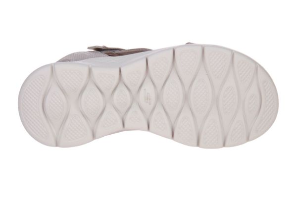 Skechers Slip-Ins Go Walk Flex Sandal Taupe  (141481-TPE) - Caramel (Sint-Job-in-’t-Goor)