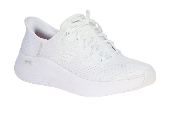 Skechers Arch Fit 2.0 Easy Chic White  (150066-WHT) - Caramel (Sint-Job-in-’t-Goor)